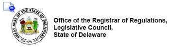Delaware Regulations Emblem